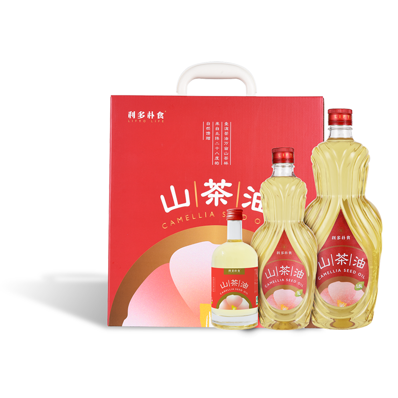 利多朴食山茶油500ml/1L/1.5L礼盒装